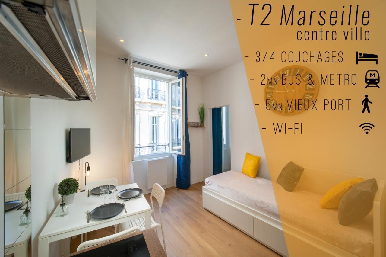 Appartement Au Coeur De Marseille Vieux Port Zewnętrze zdjęcie